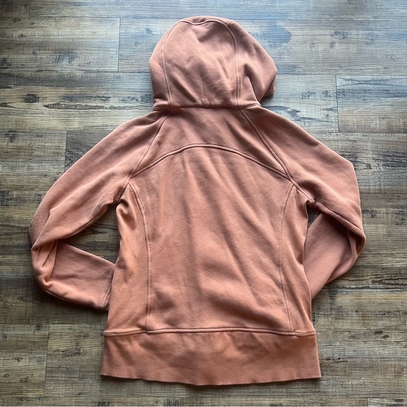 Lululemon Womens Desert Sun Full Zip Scuba Hoodie Size 10 - Picture 6 of 7